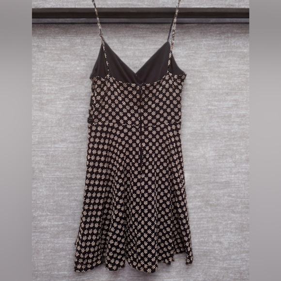 Women’s Boho Chic Vintage Style Embroidered Floral Dress Dress Blue White Size M - Picture 2 of 6